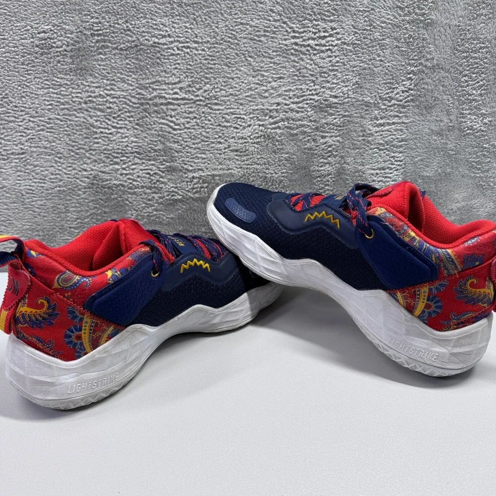 Adidas DON Issue 3 J Bel-Air Dark Blue Red Youth Sneakers GZ5513 Mens 7